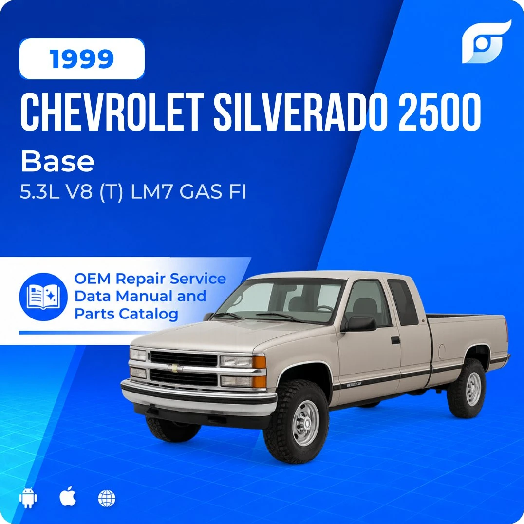 1999 Chevrolet Silverado 2500 Base - OEM Repair Service Manual