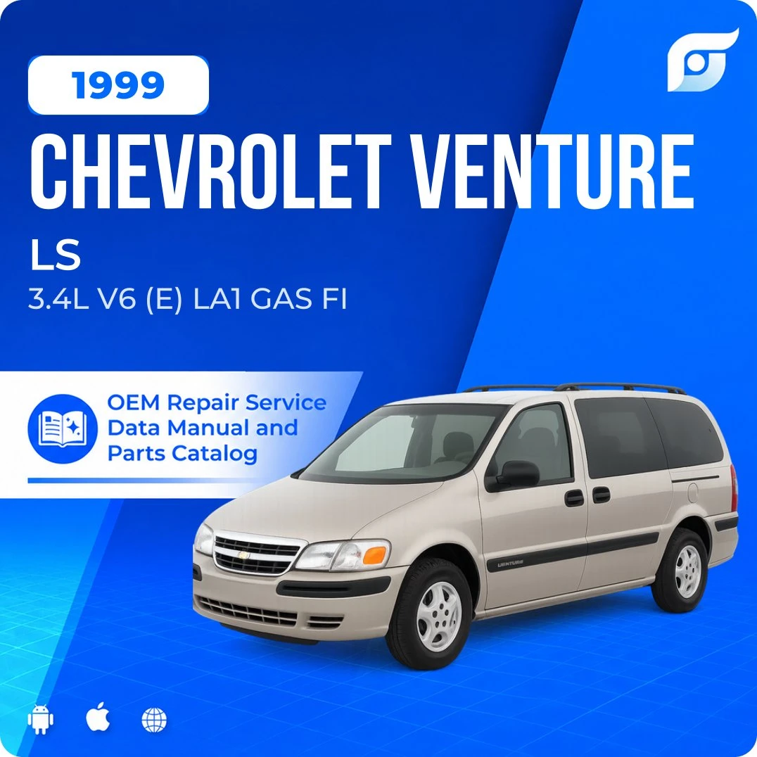 1999 Chevrolet Venture LS - OEM Repair Service Manual