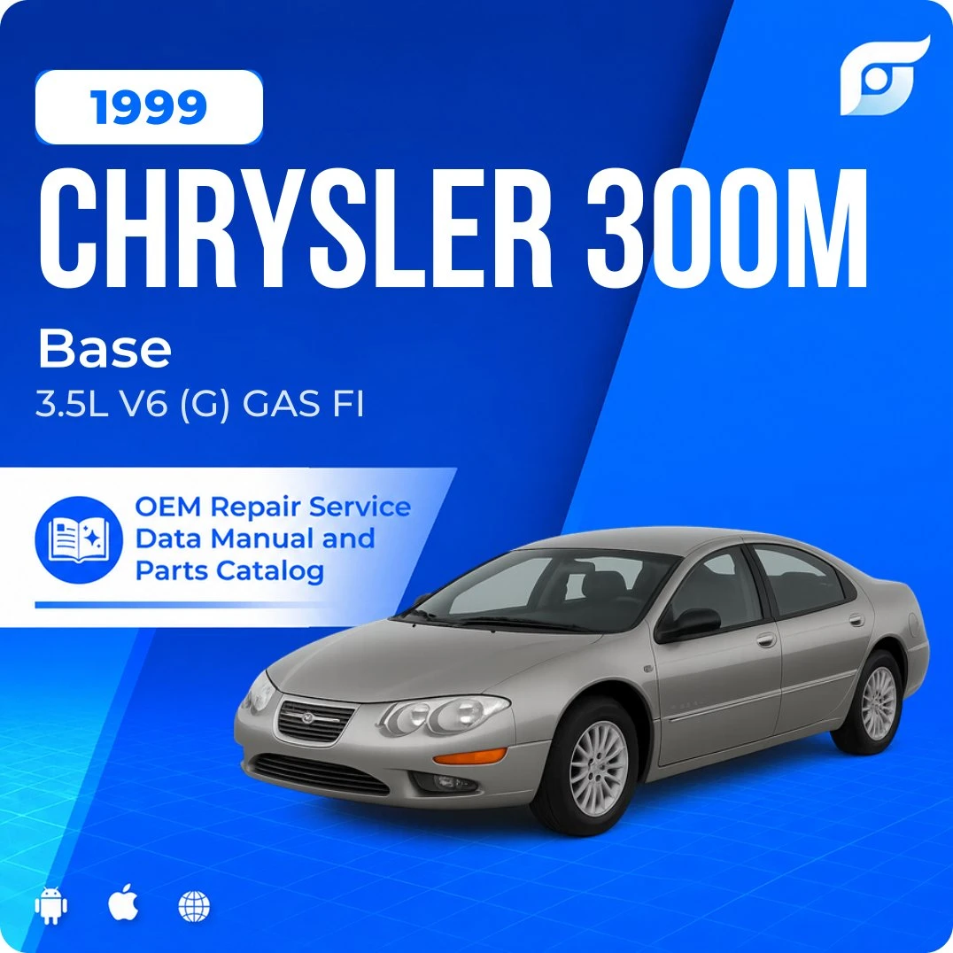 1999 Chrysler 300M Base - OEM Repair Service Manual