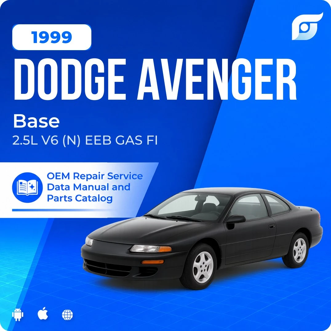 1999 Dodge Avenger Base - OEM Repair Service Manual