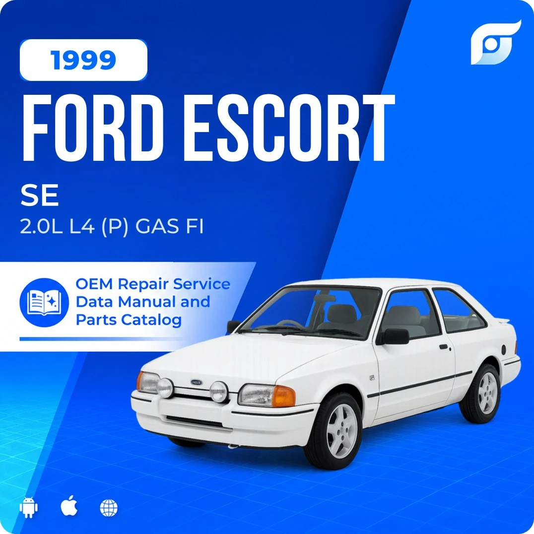 1999 Ford Escort SE - OEM Repair Service Manual