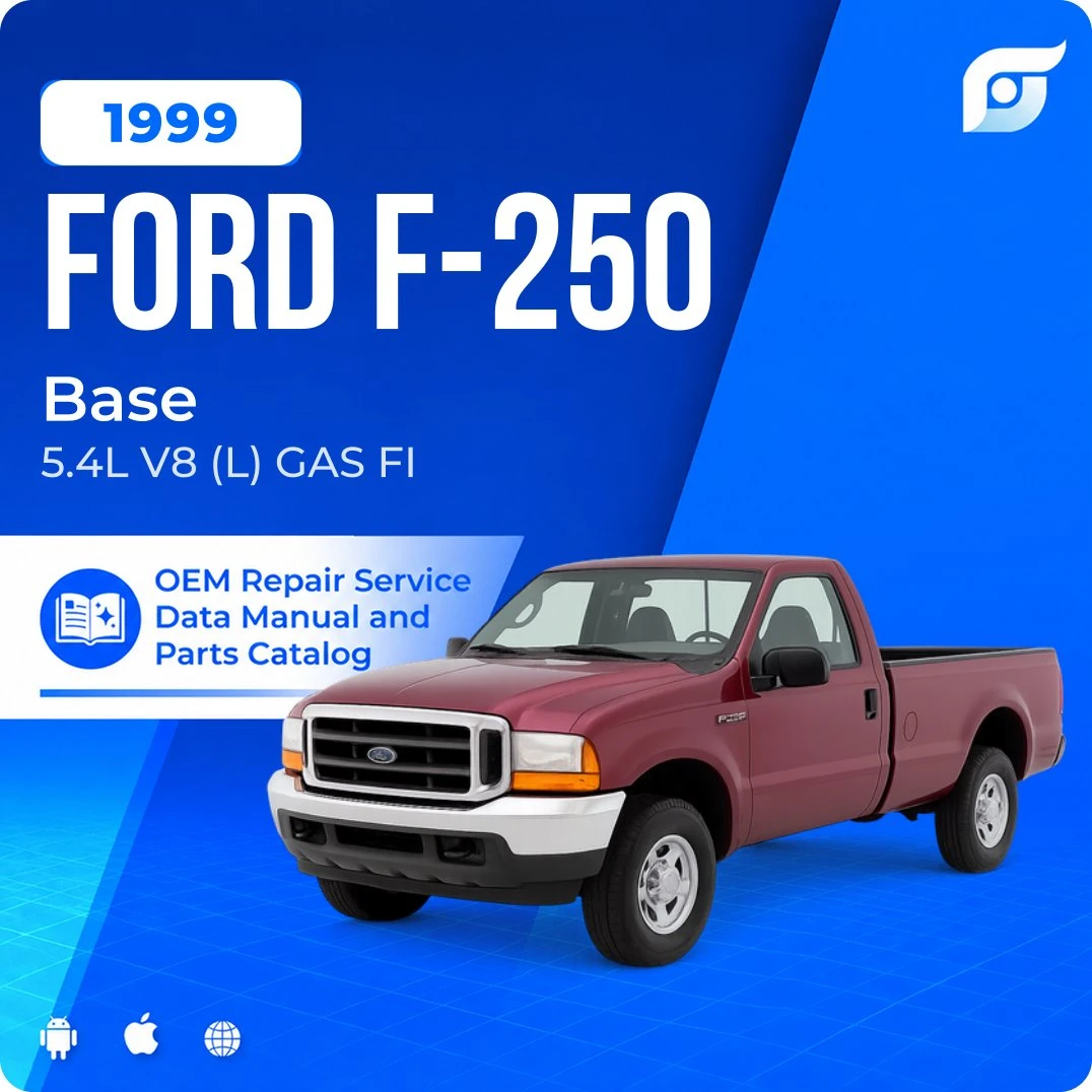 1999 Ford F-250 Base - OEM Repair Service Manual