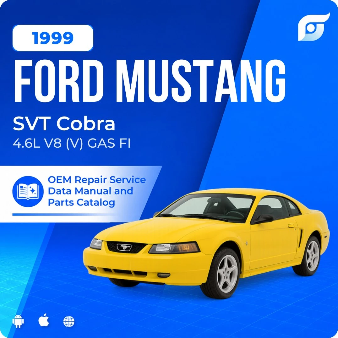 1999 Ford Mustang SVT Cobra - OEM Repair Service Manual
