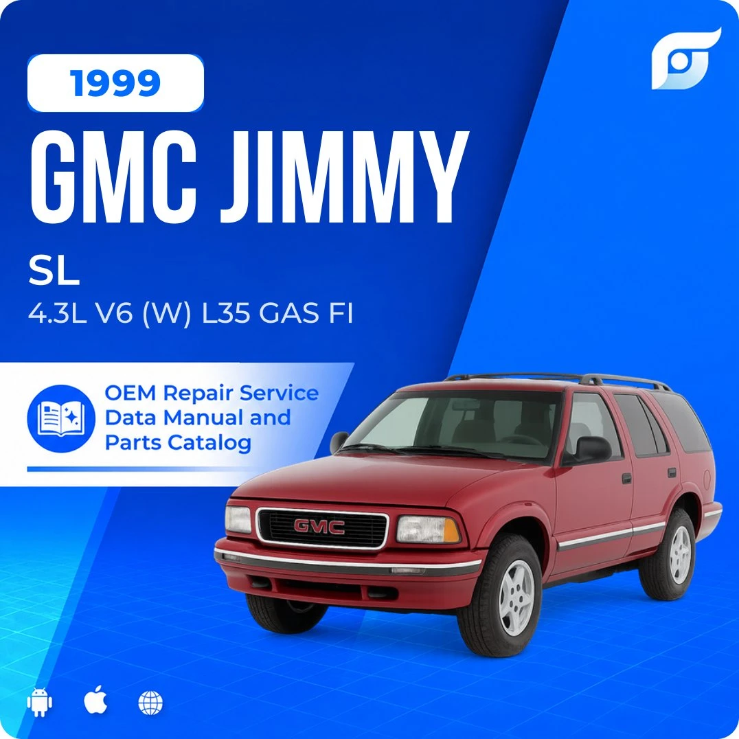 1999 GMC Jimmy SL - OEM Repair Service Manual