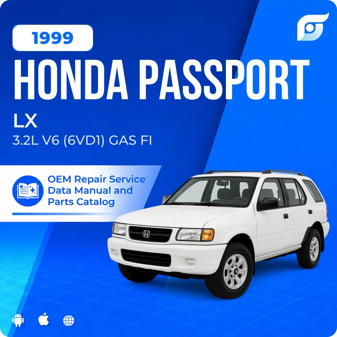 1999 Honda Passport LX - OEM Repair Service Manual