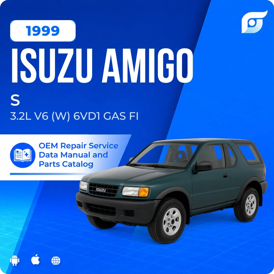 1999 Isuzu Amigo S - OEM Repair Service Manual