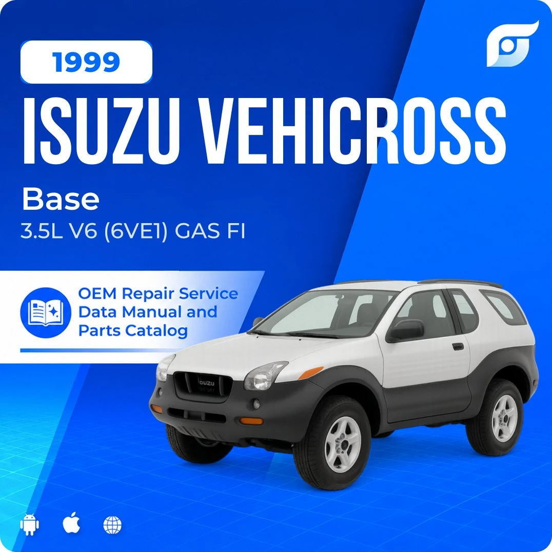 1999 Isuzu VehiCROSS Base - OEM Repair Service Manual