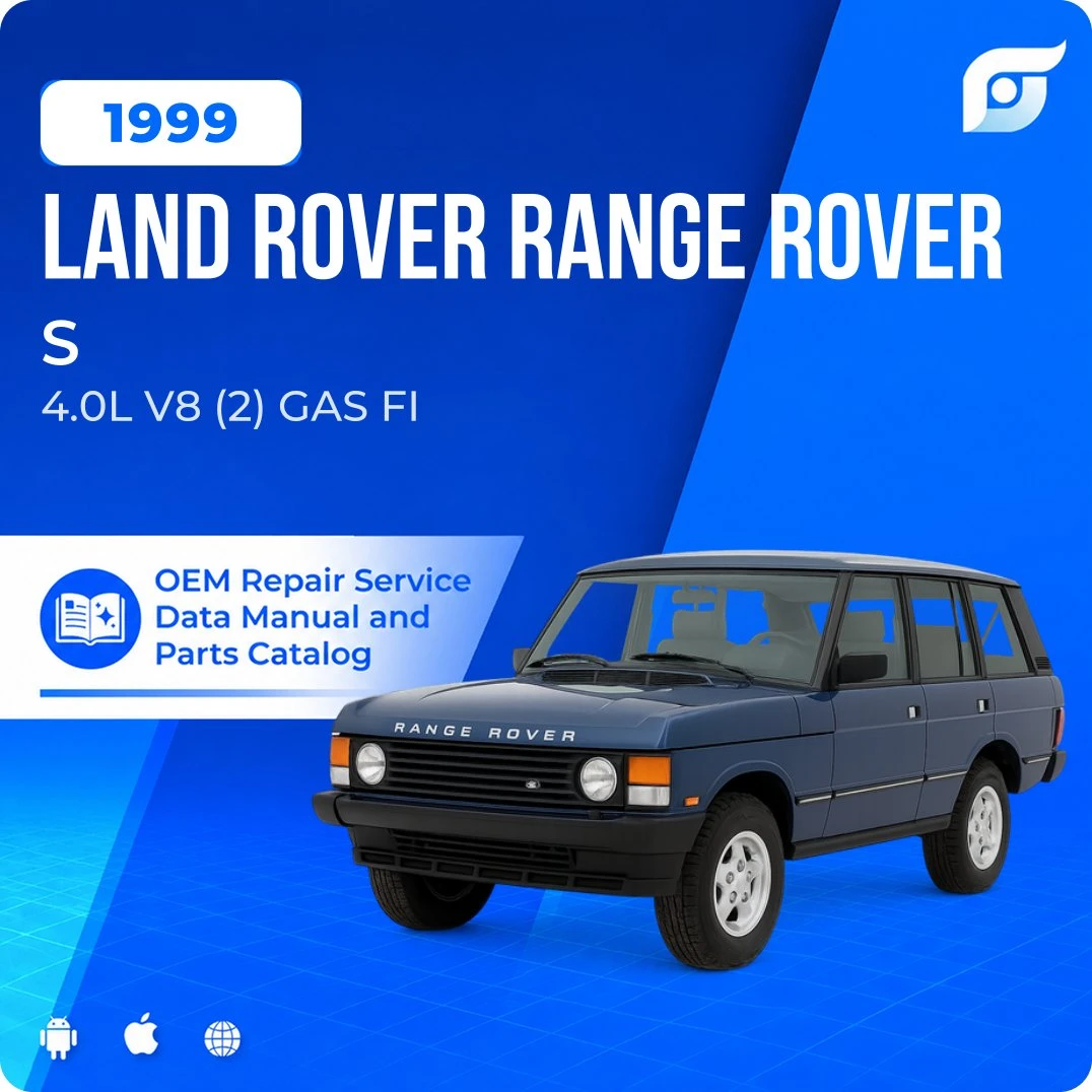 1999 Land Rover Range Rover S - OEM Repair Service Manual