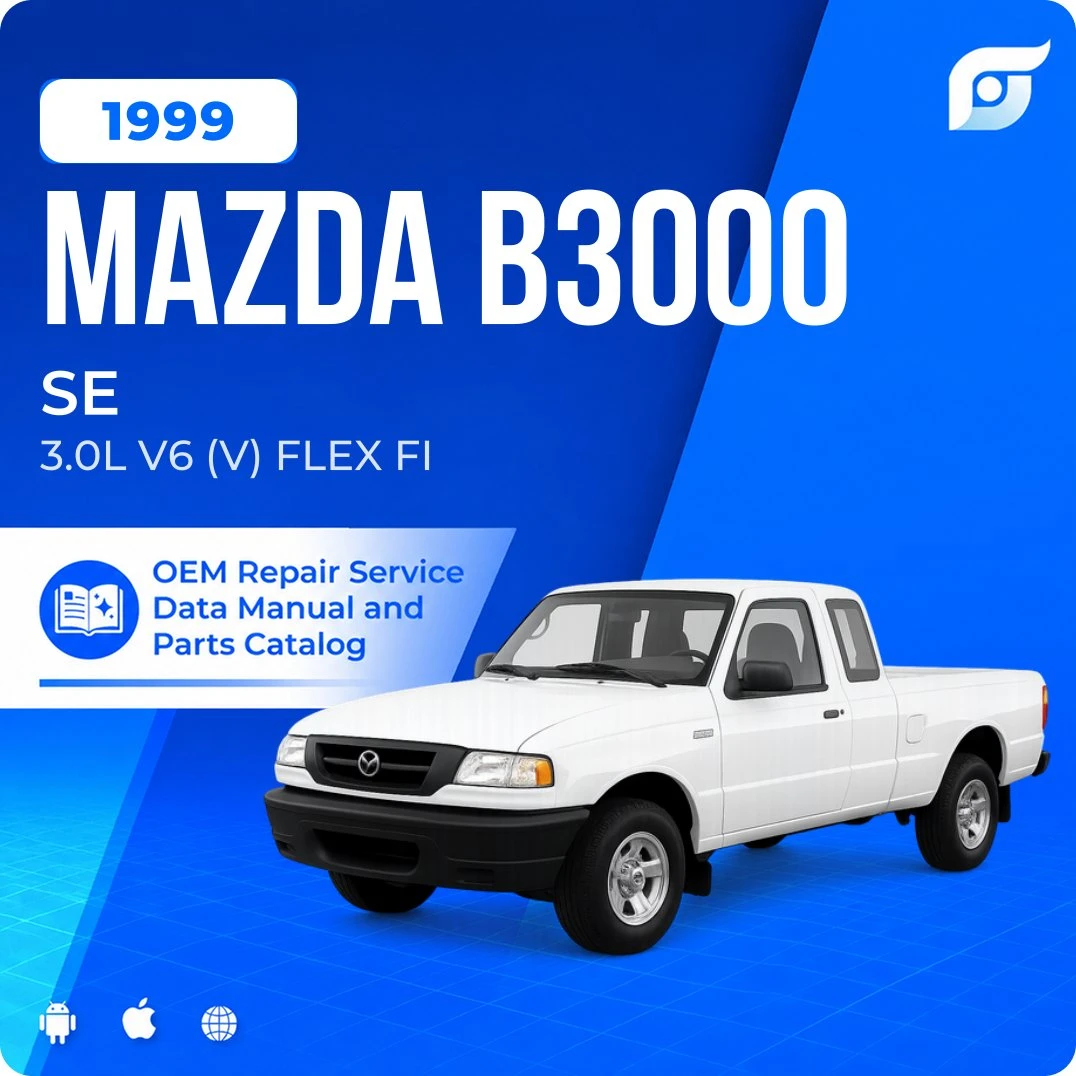 1999 Mazda B3000 SE - OEM Repair Service Manual