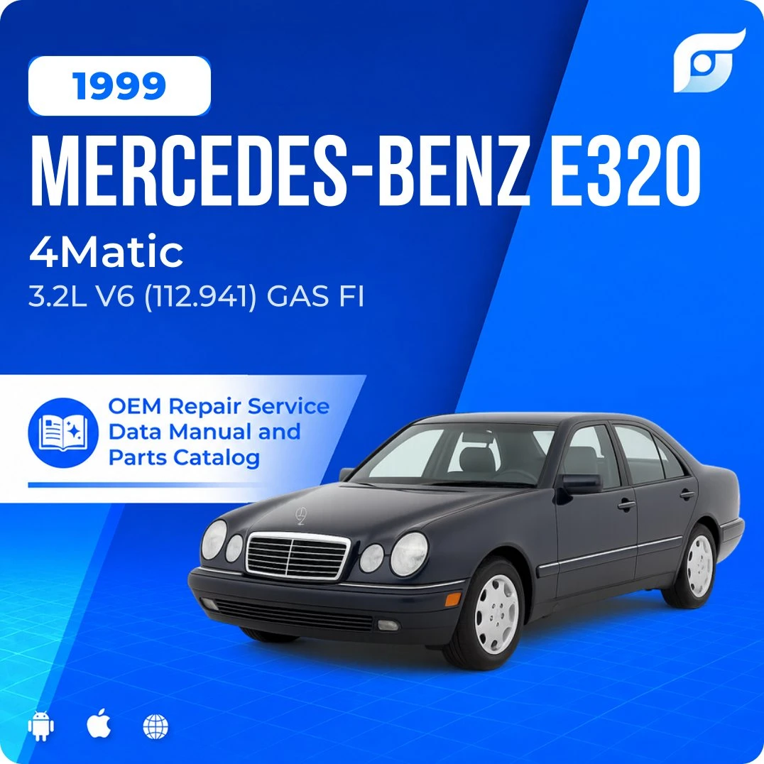 1999 Mercedes-Benz E320 4Matic - OEM Repair Service Manual