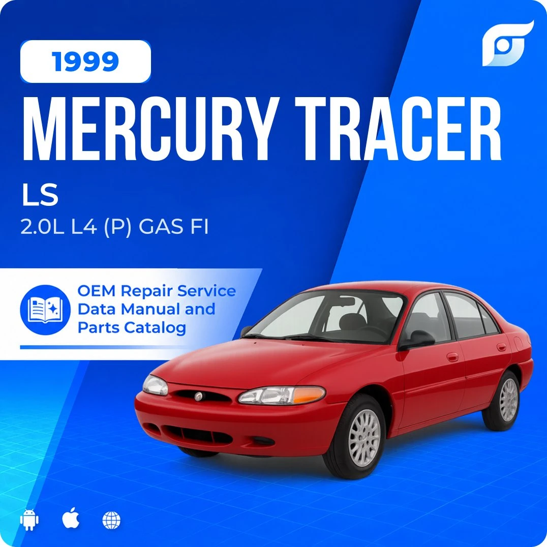1999 Mercury Tracer LS - OEM Repair Service Manual