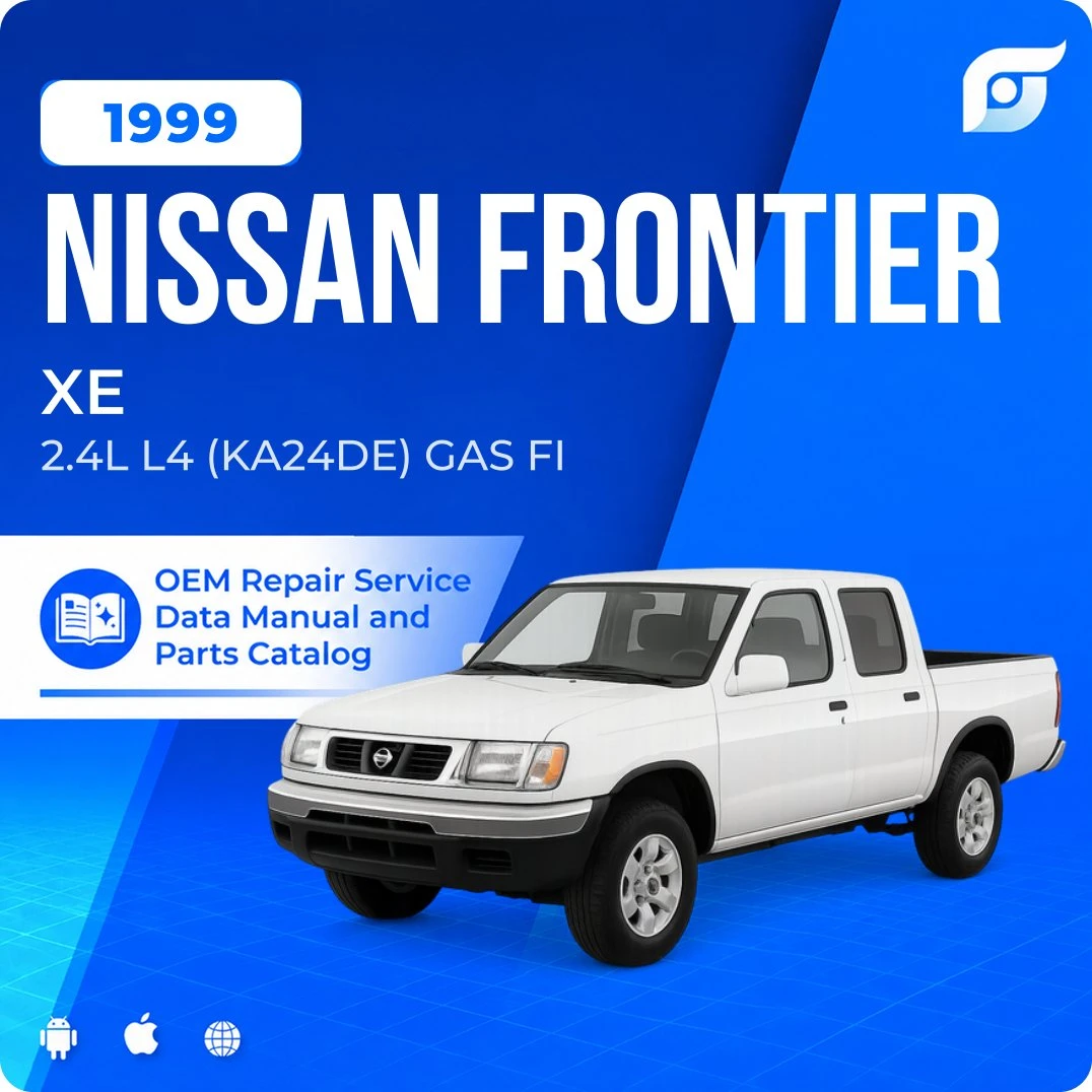 1999 Nissan Frontier XE - OEM Repair Service Manual