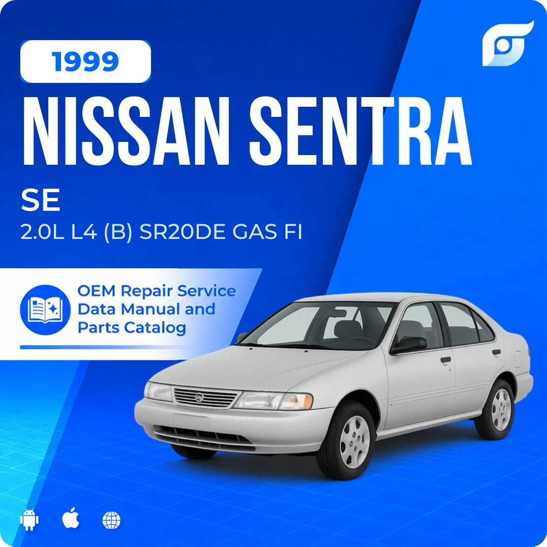 1999 Nissan Sentra SE - OEM Repair Service Manual