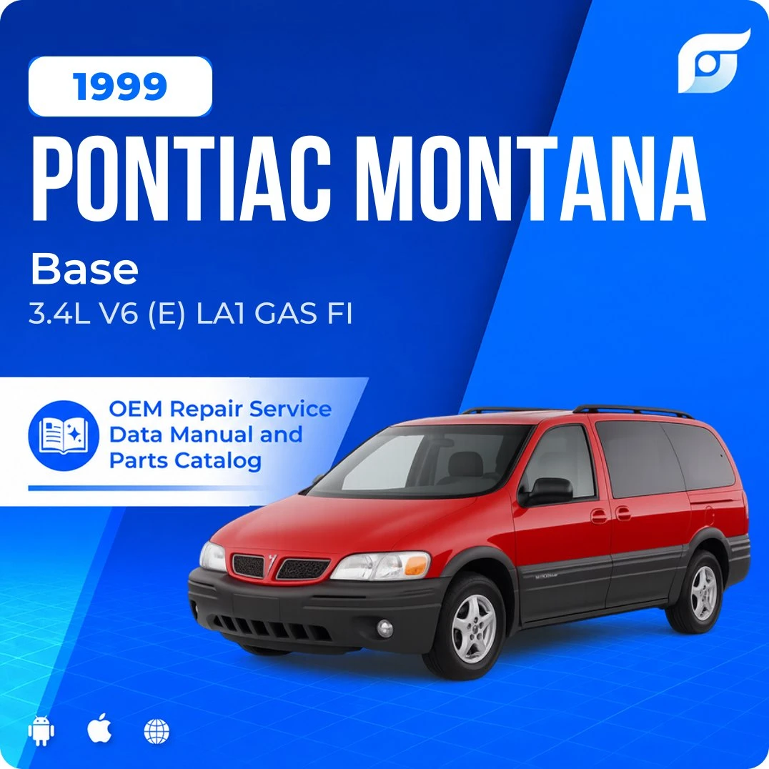 1999 Pontiac Montana Base - OEM Repair Service Manual