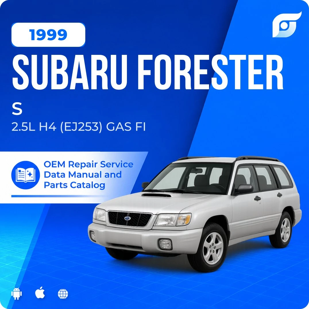 1999 Subaru Forester S - OEM Repair Service Manual