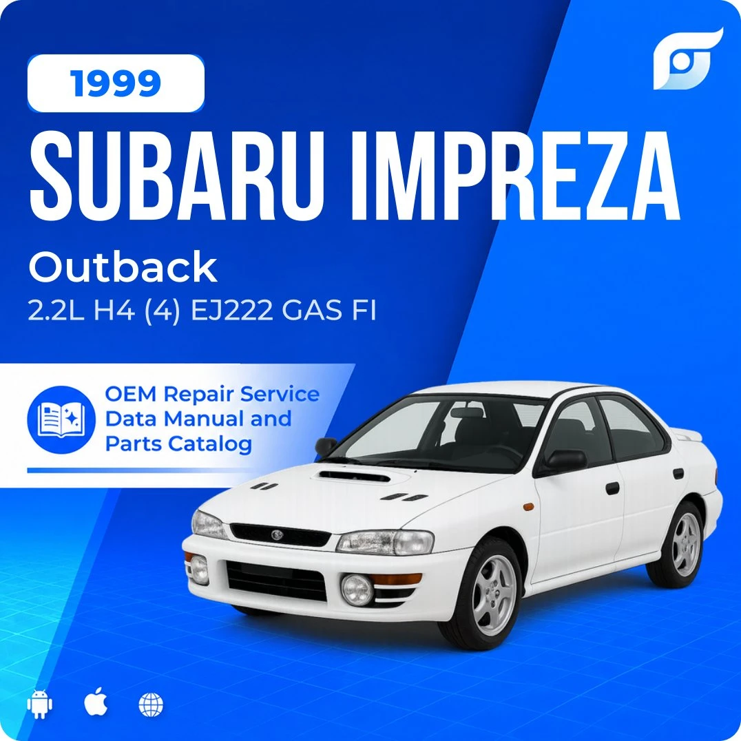 1999 Subaru Impreza Outback - OEM Repair Service Manual