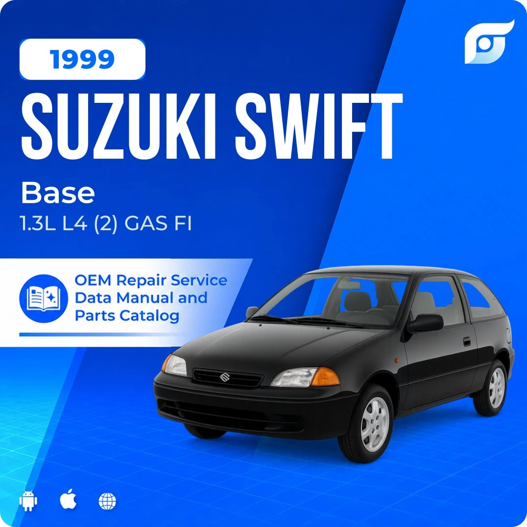 1999 Suzuki Swift Base - OEM Repair Service Manual