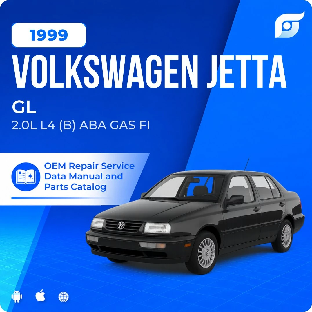 1999 Volkswagen Jetta GL - OEM Repair Service Manual