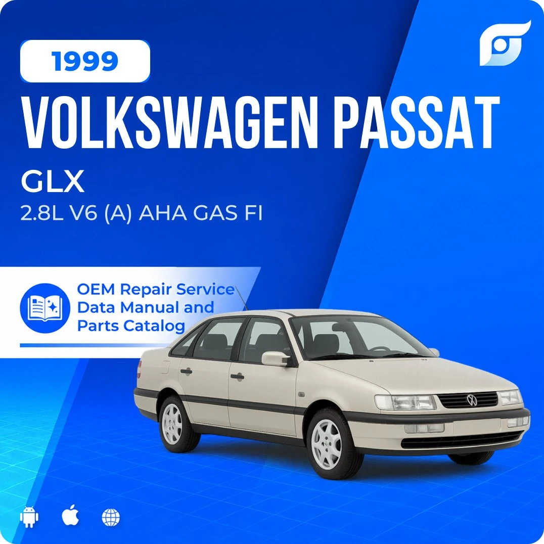 1999 Volkswagen Passat GLX - OEM Repair Service Manual