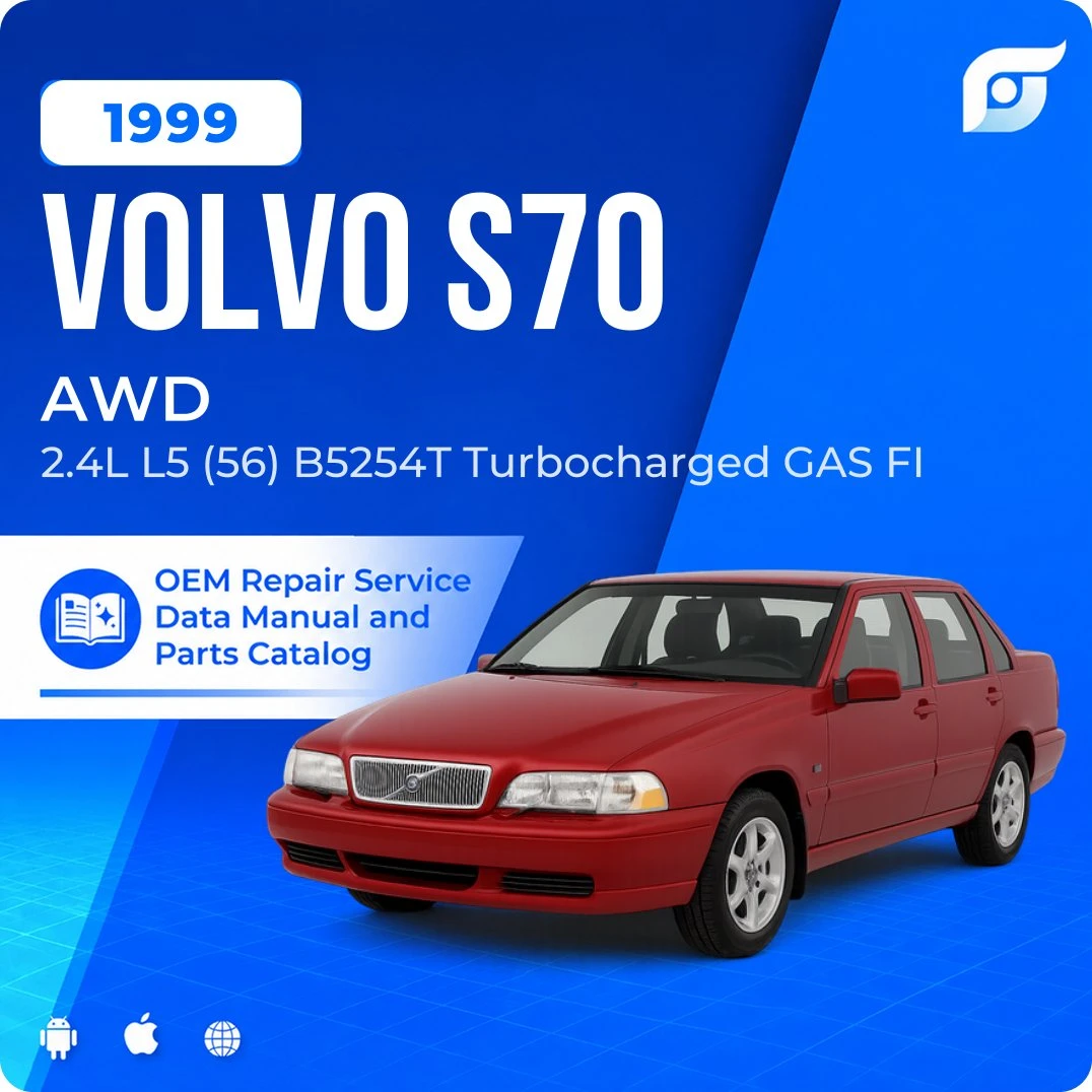 1999 Volvo S70 AWD - OEM Repair Service Manual