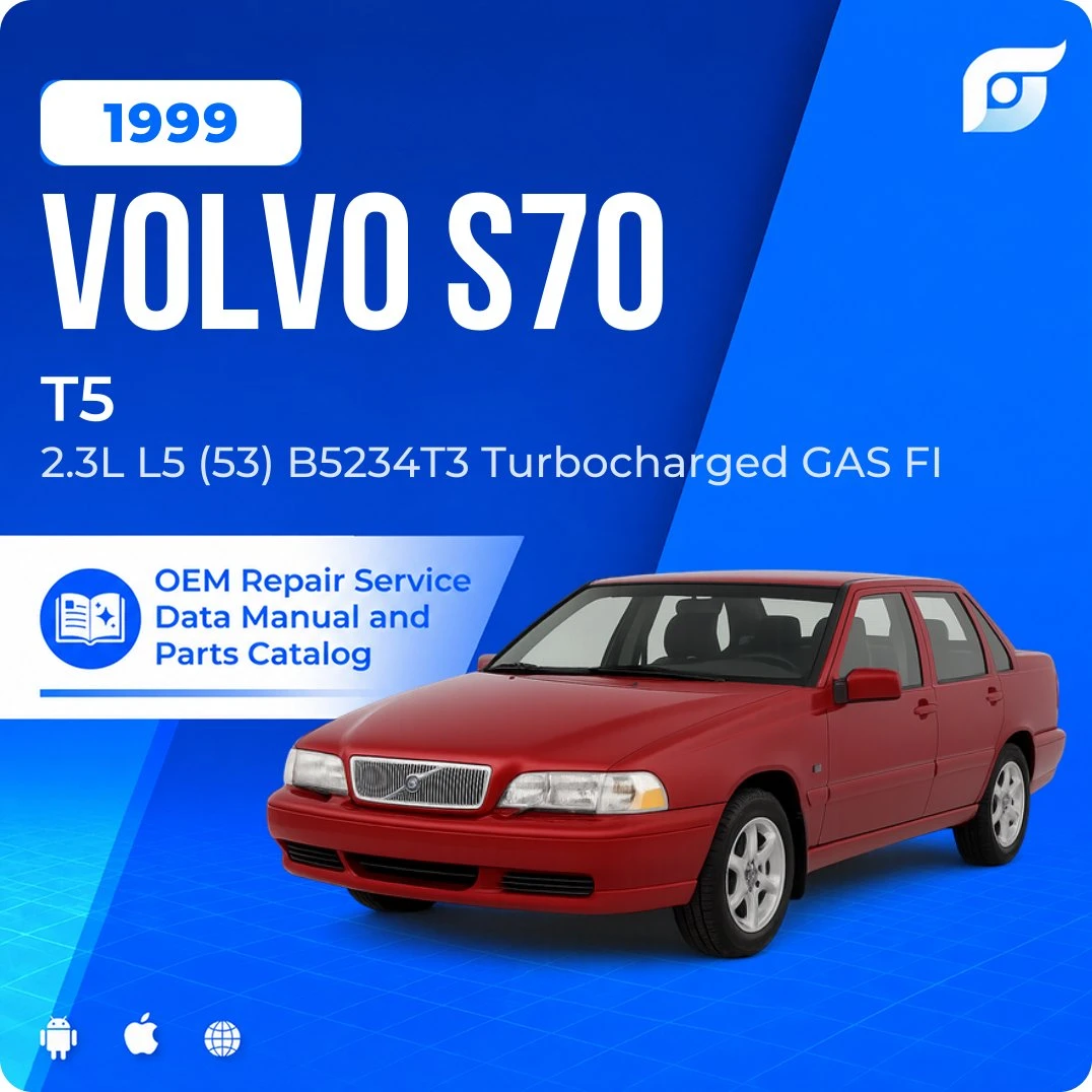 1999 Volvo S70 T5 - OEM Repair Service Manual