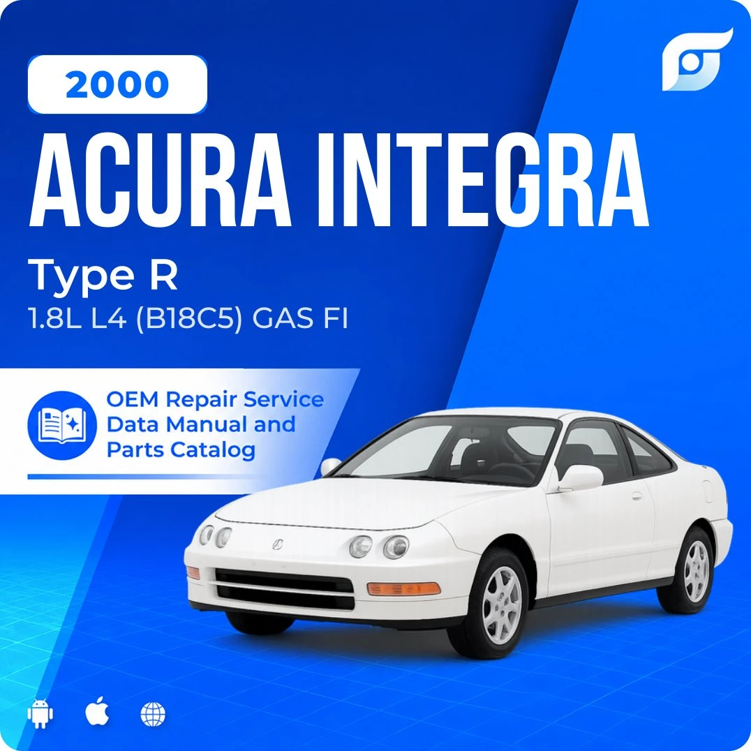 2000 Acura Integra Type R - OEM Repair Service Manual