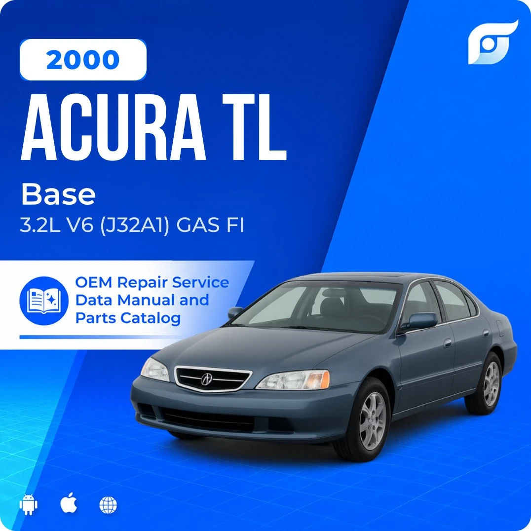2000 Acura TL Base - OEM Repair Service Manual