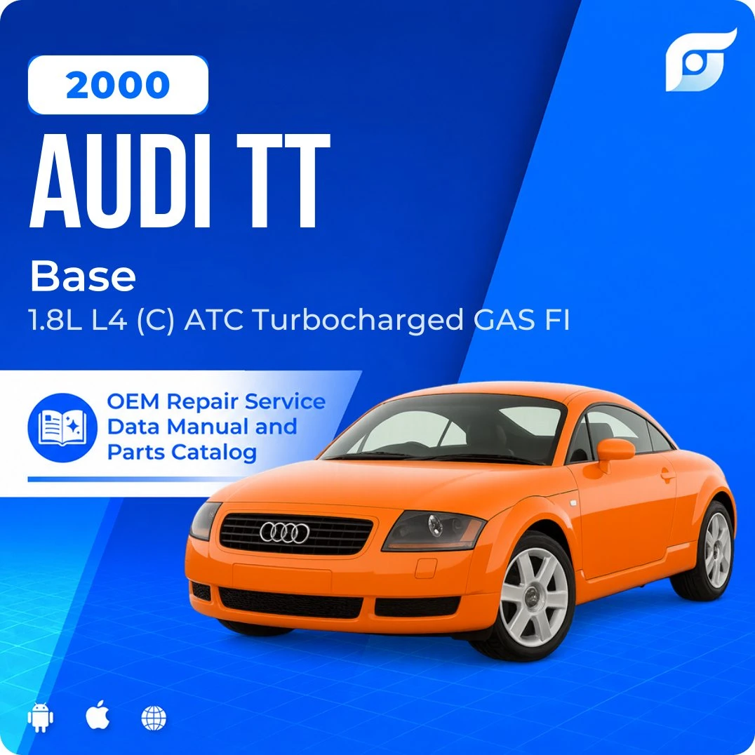2000 Audi TT Base - OEM Repair Service Manual