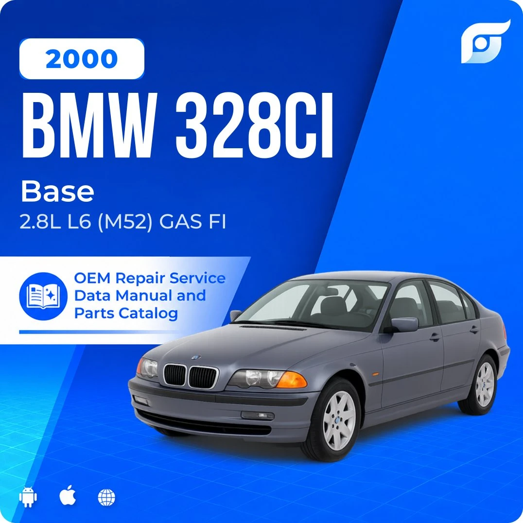 2000 BMW 328Ci Base - OEM Repair Service Manual