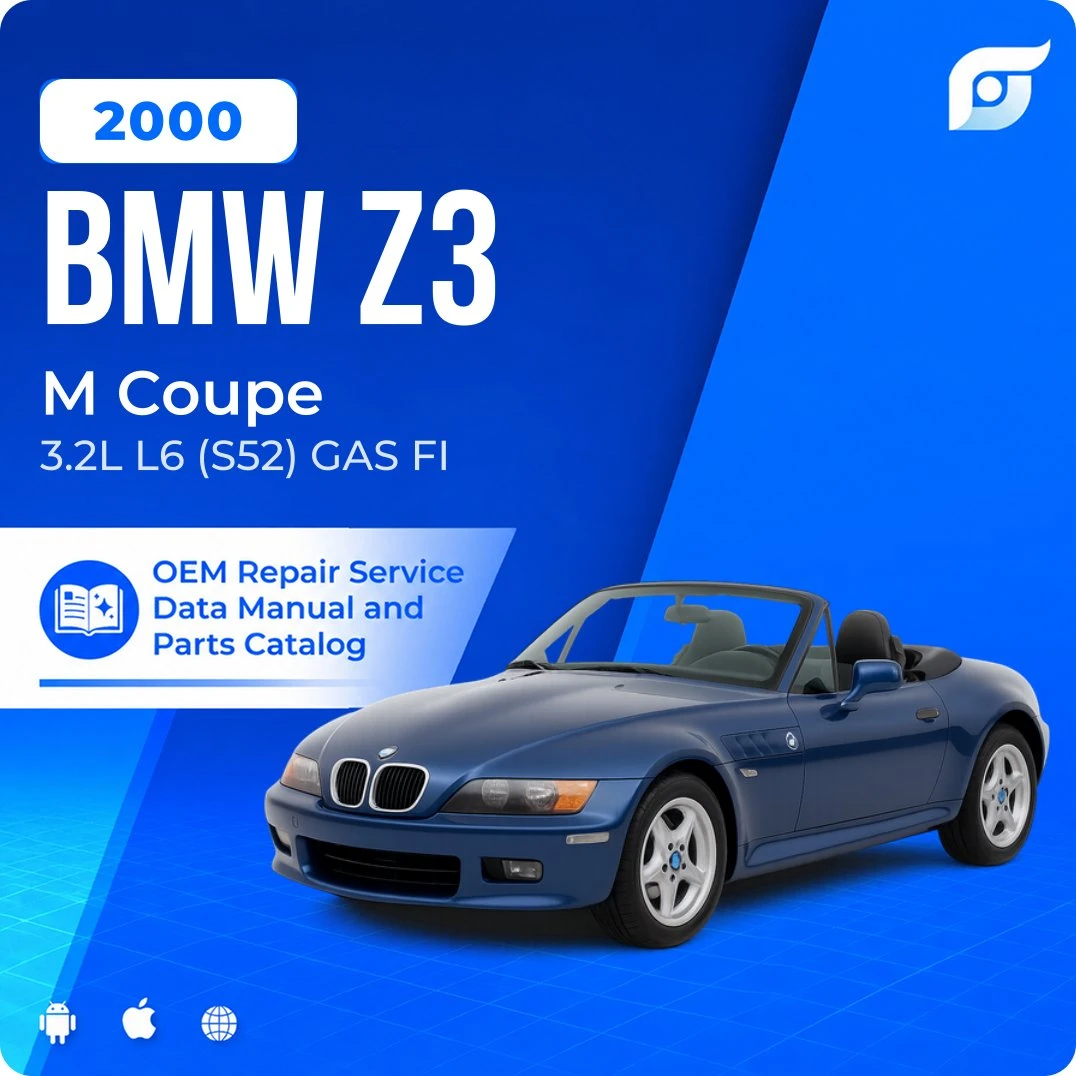 2000 BMW Z3 M Coupe - OEM Repair Service Manual