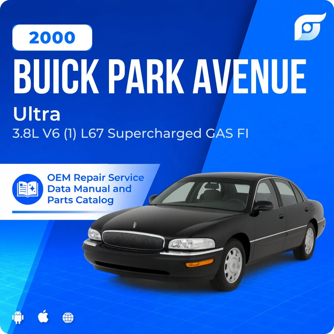 2000 Buick Park Avenue Ultra - OEM Repair Service Manual