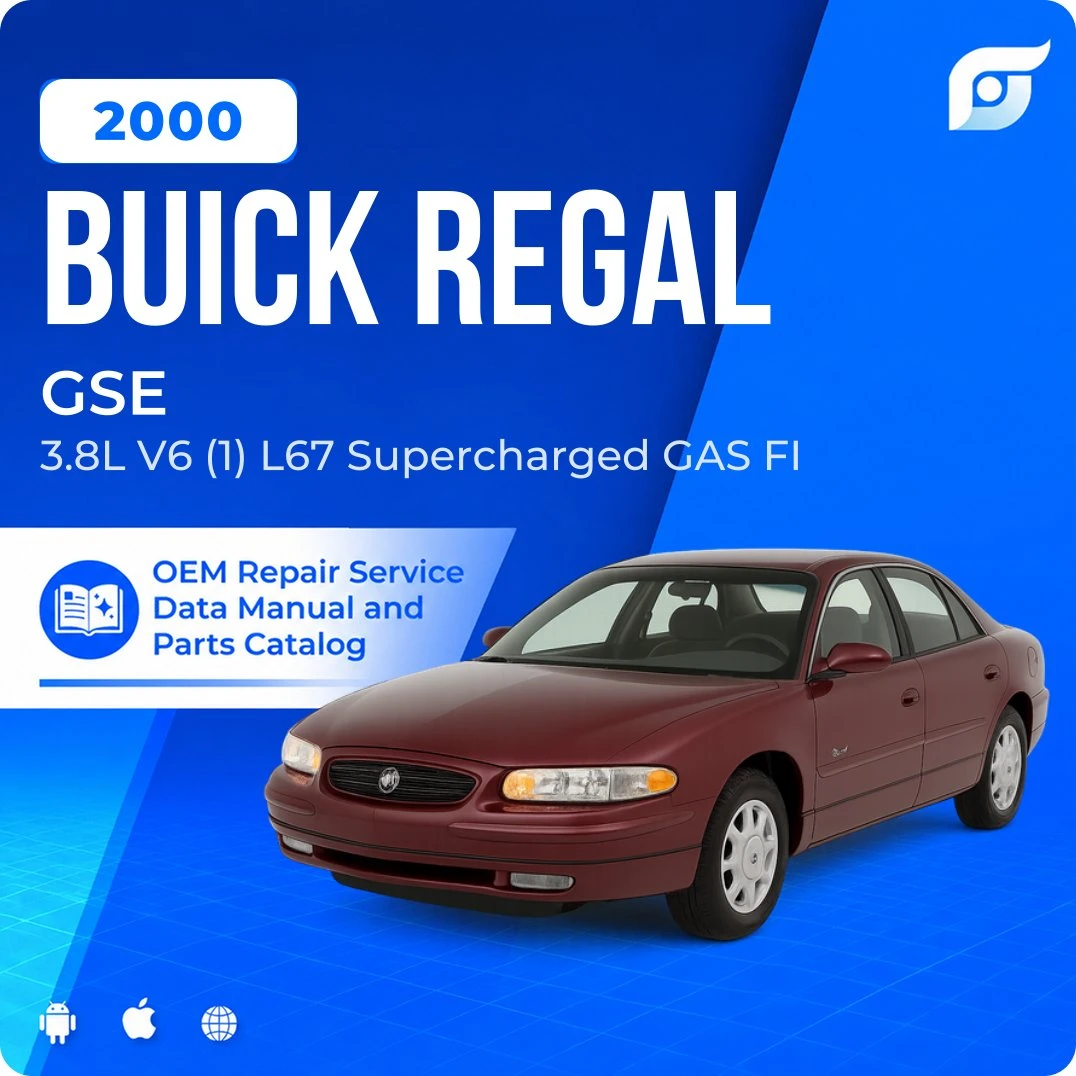 2000 Buick Regal GSE - OEM Repair Service Manual