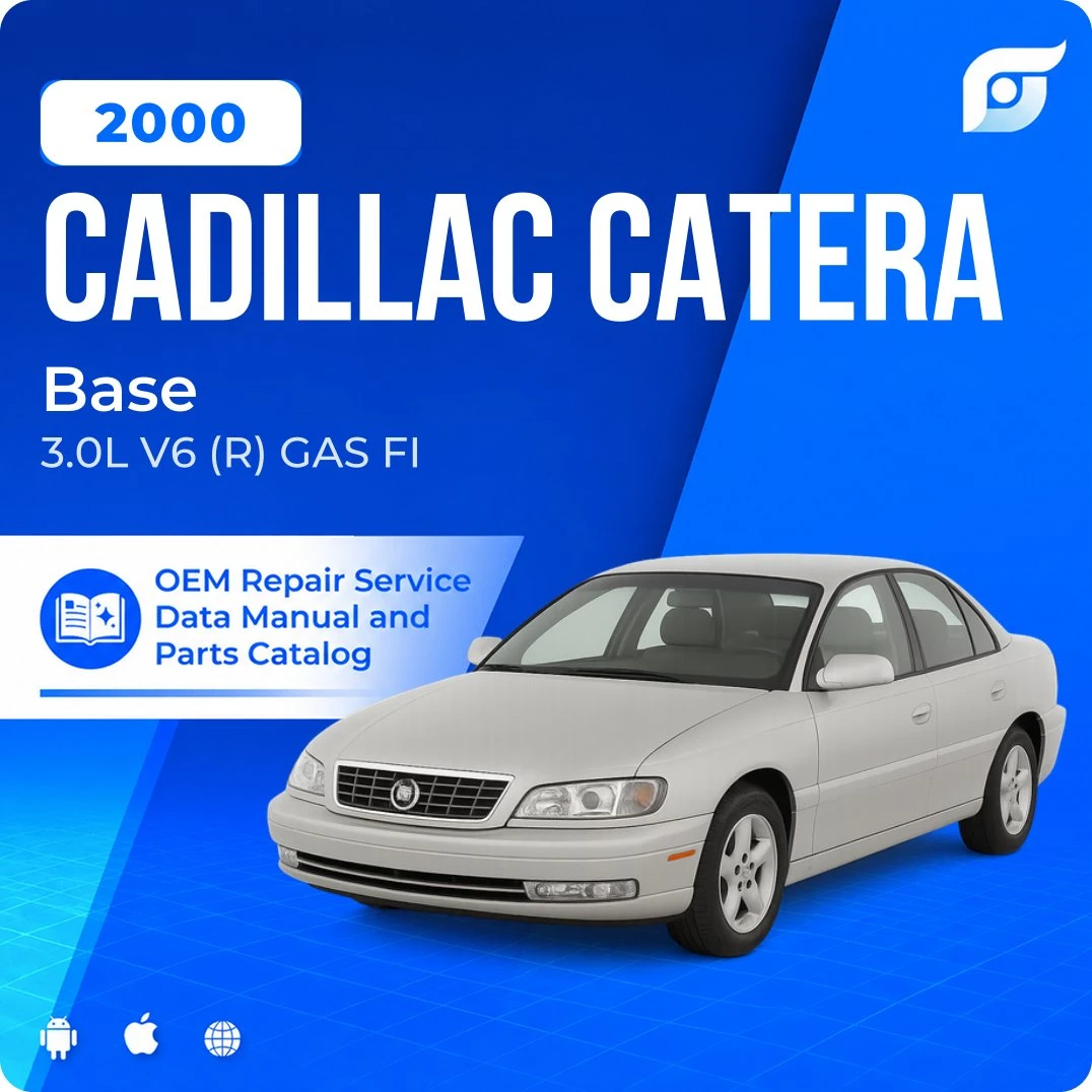 2000 Cadillac Catera Base - OEM Repair Service Manual