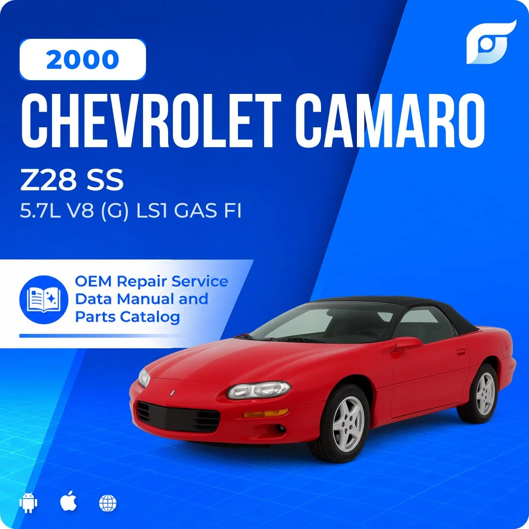 2000 Chevrolet Camaro Z28 SS - OEM Repair Service Manual