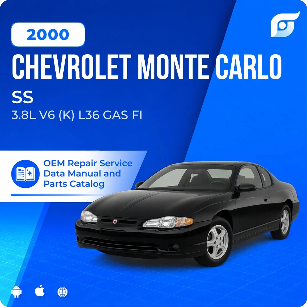 2000 Chevrolet Monte Carlo SS - OEM Repair Service Manual