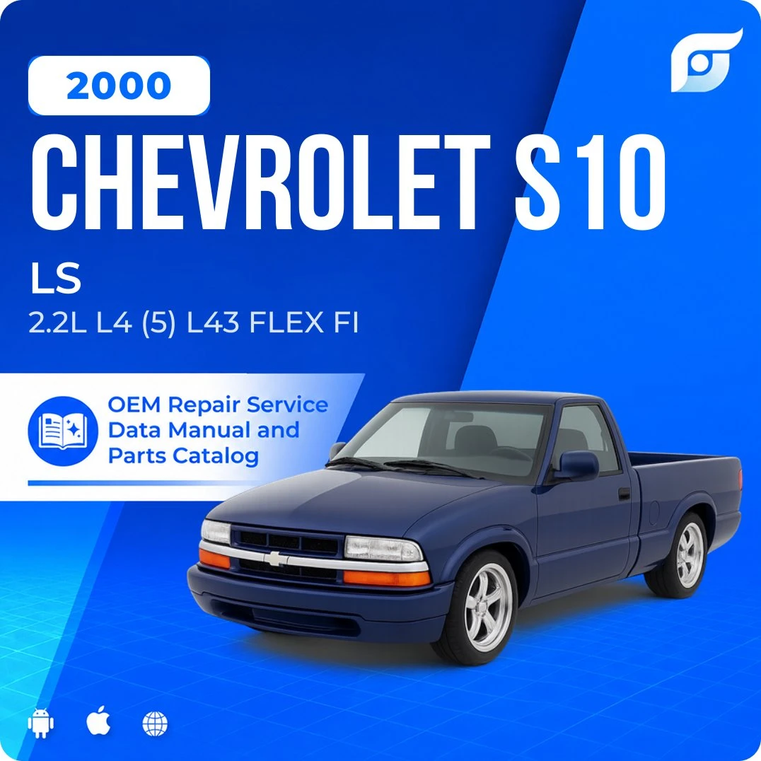 2000 Chevrolet S10 LS - OEM Repair Service Manual