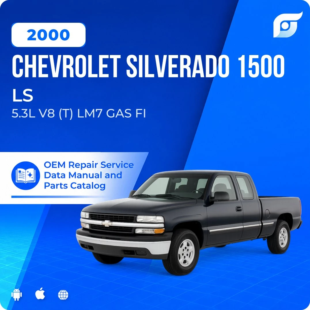 2000 Chevrolet Silverado 1500 LS - OEM Repair Service Manual