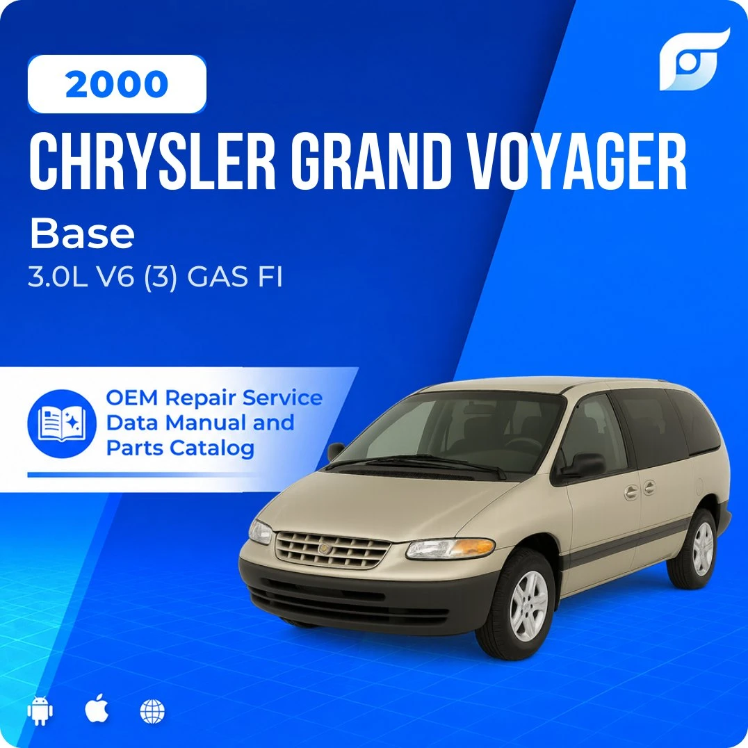 2000 Chrysler Grand Voyager Base - OEM Repair Service Manual