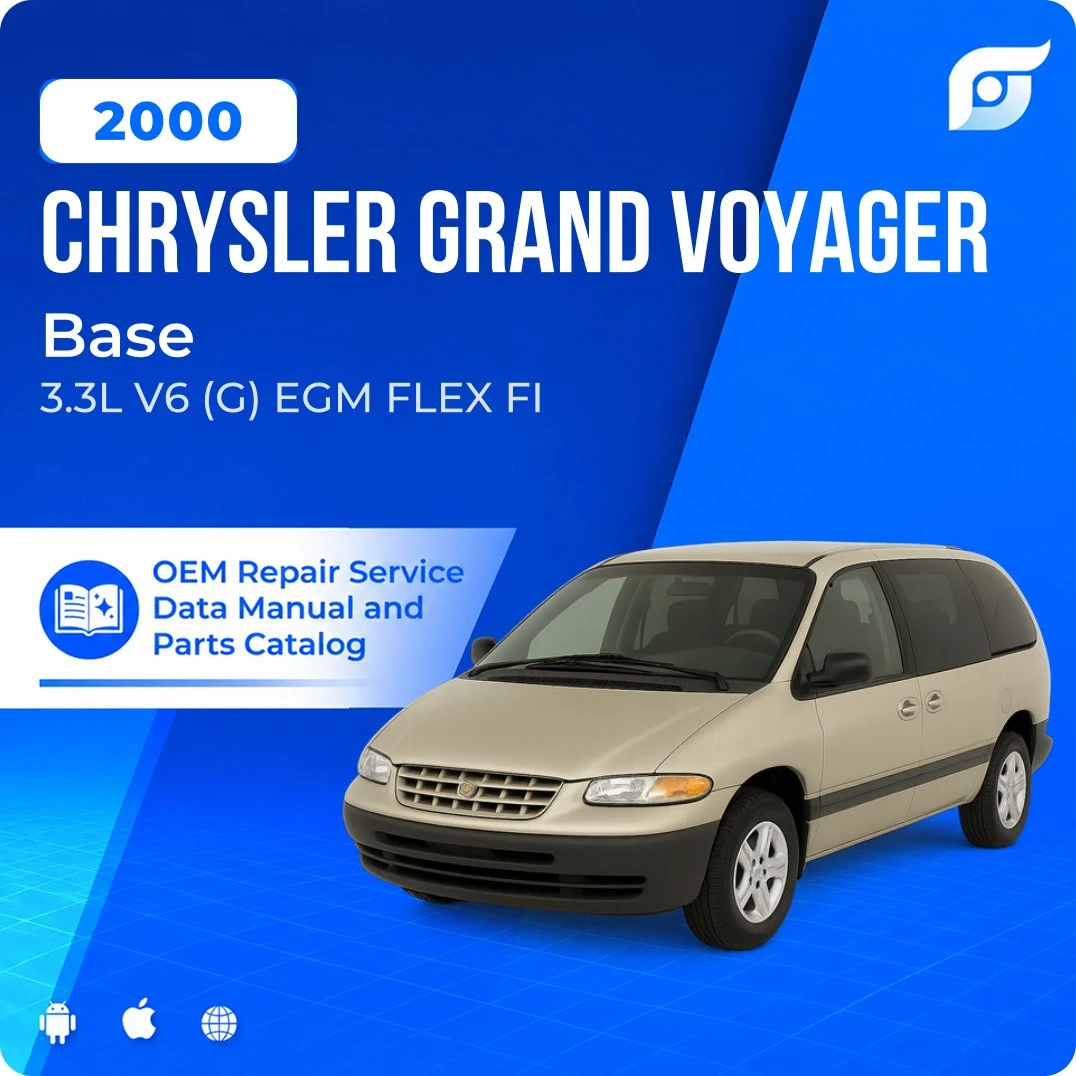 2000 Chrysler Grand Voyager Base - OEM Repair Service Manual