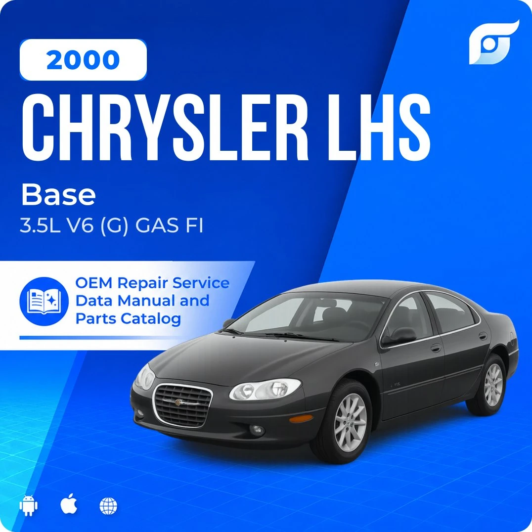 2000 Chrysler LHS Base - OEM Repair Service Manual