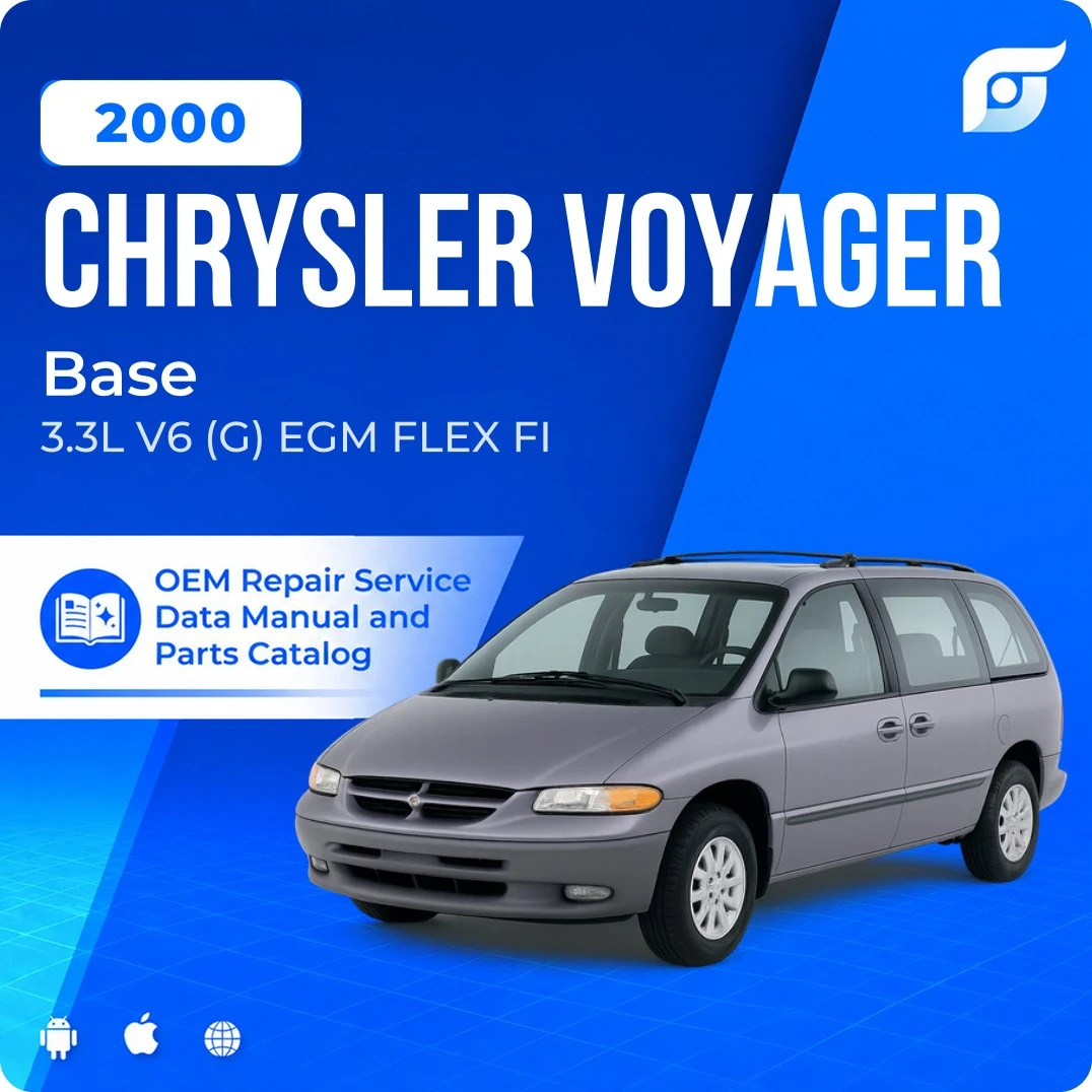 2000 Chrysler Voyager Base - OEM Repair Service Manual