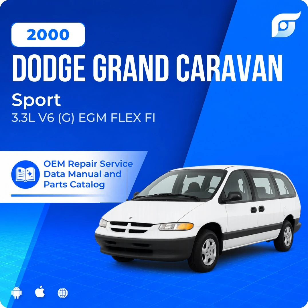 2000 Dodge Grand Caravan Sport - OEM Repair Service Manual