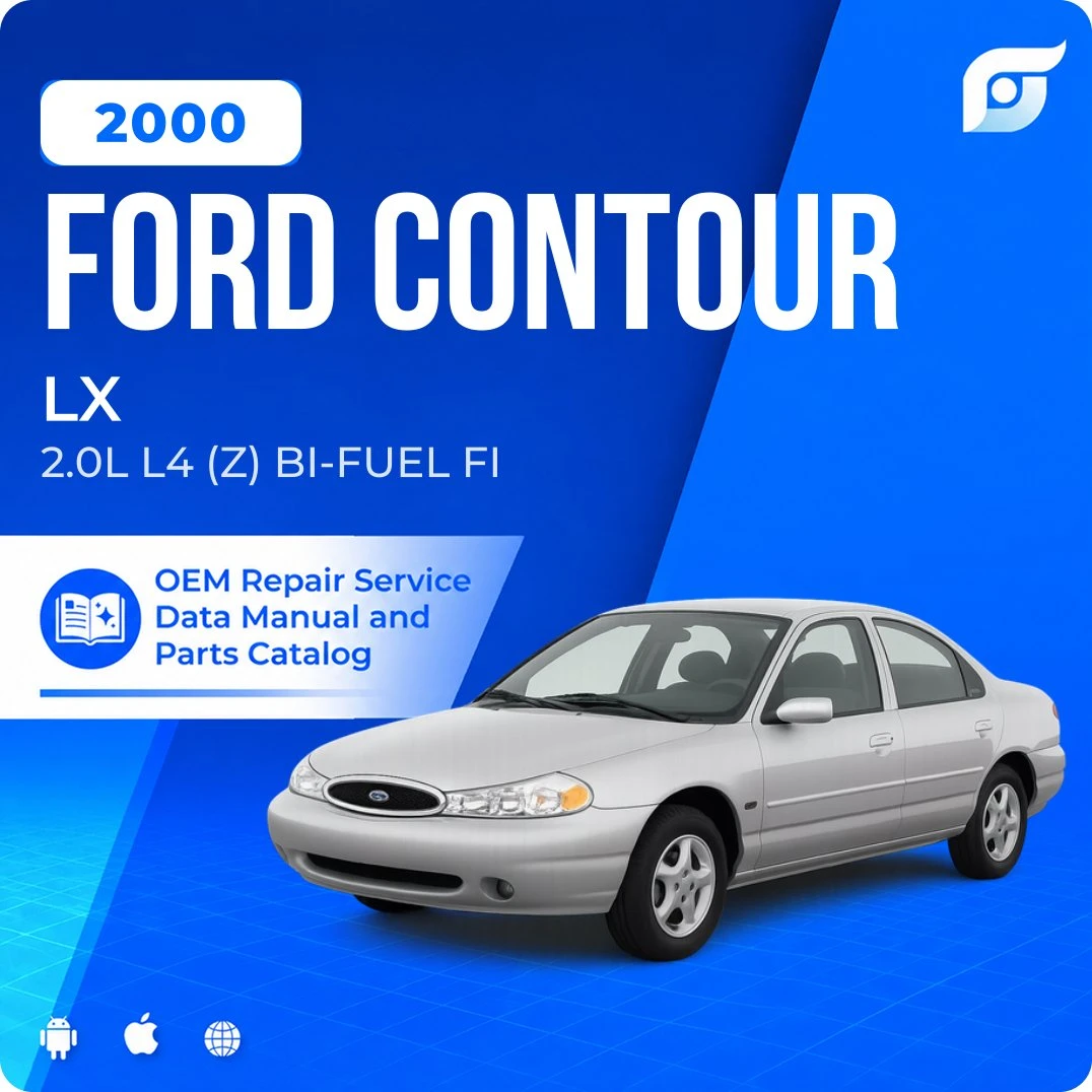 2000 Ford Contour LX - OEM Repair Service Manual