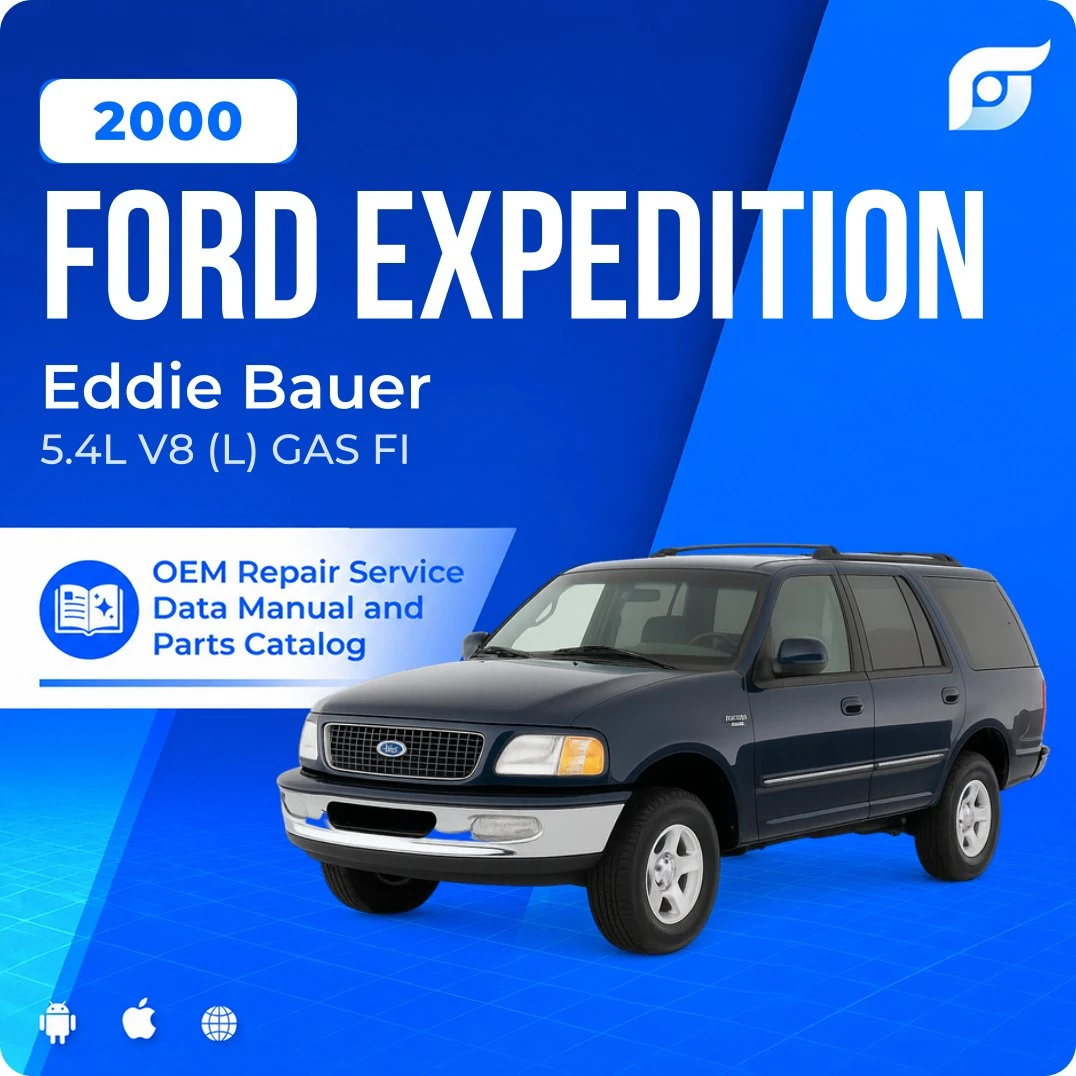 2000 Ford Expedition Eddie Bauer - OEM Repair Service Manual