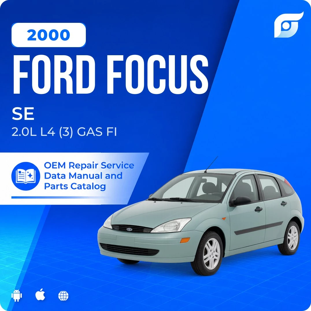 2000 Ford Focus SE - OEM Repair Service Manual