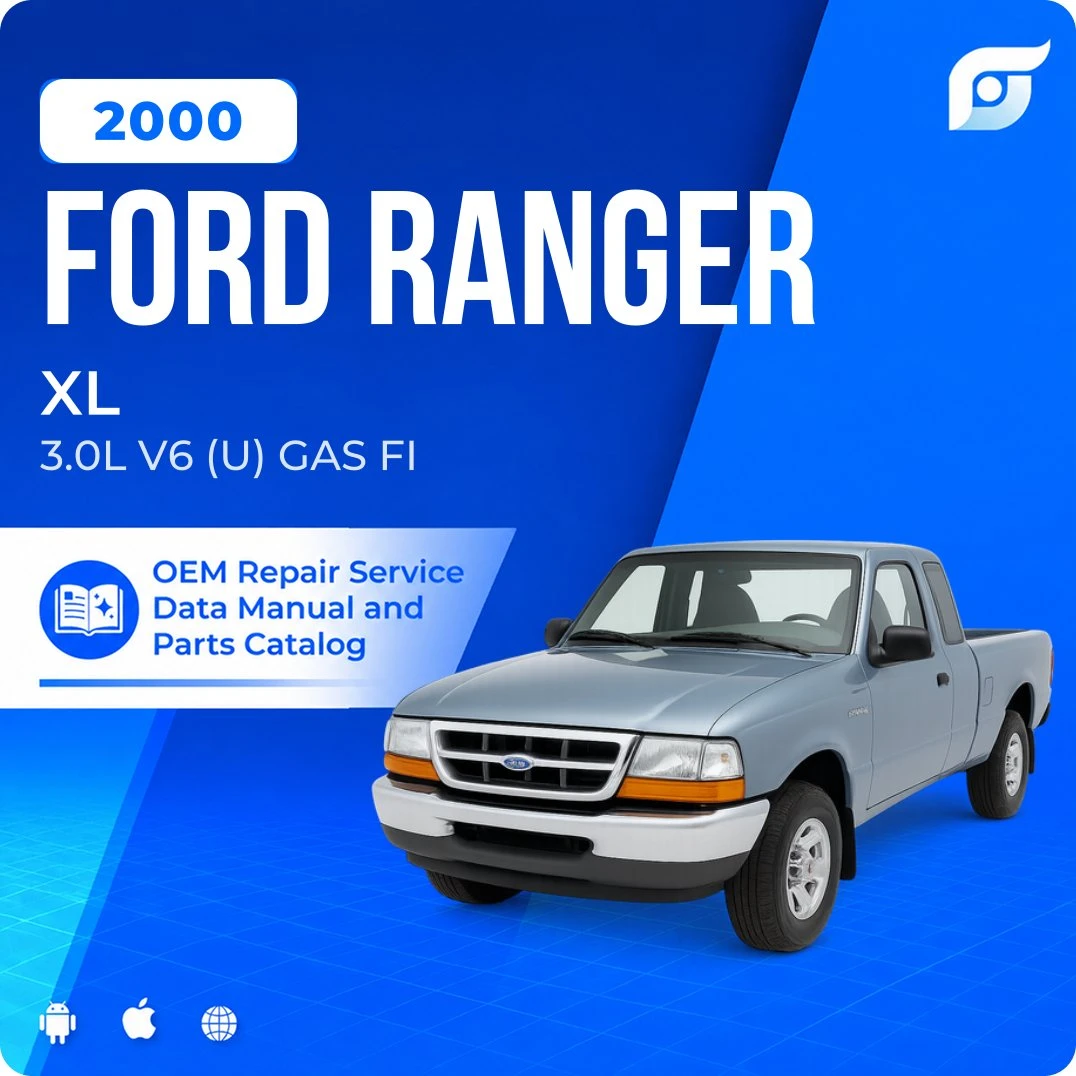 2000 Ford Ranger XL - OEM Repair Service Manual