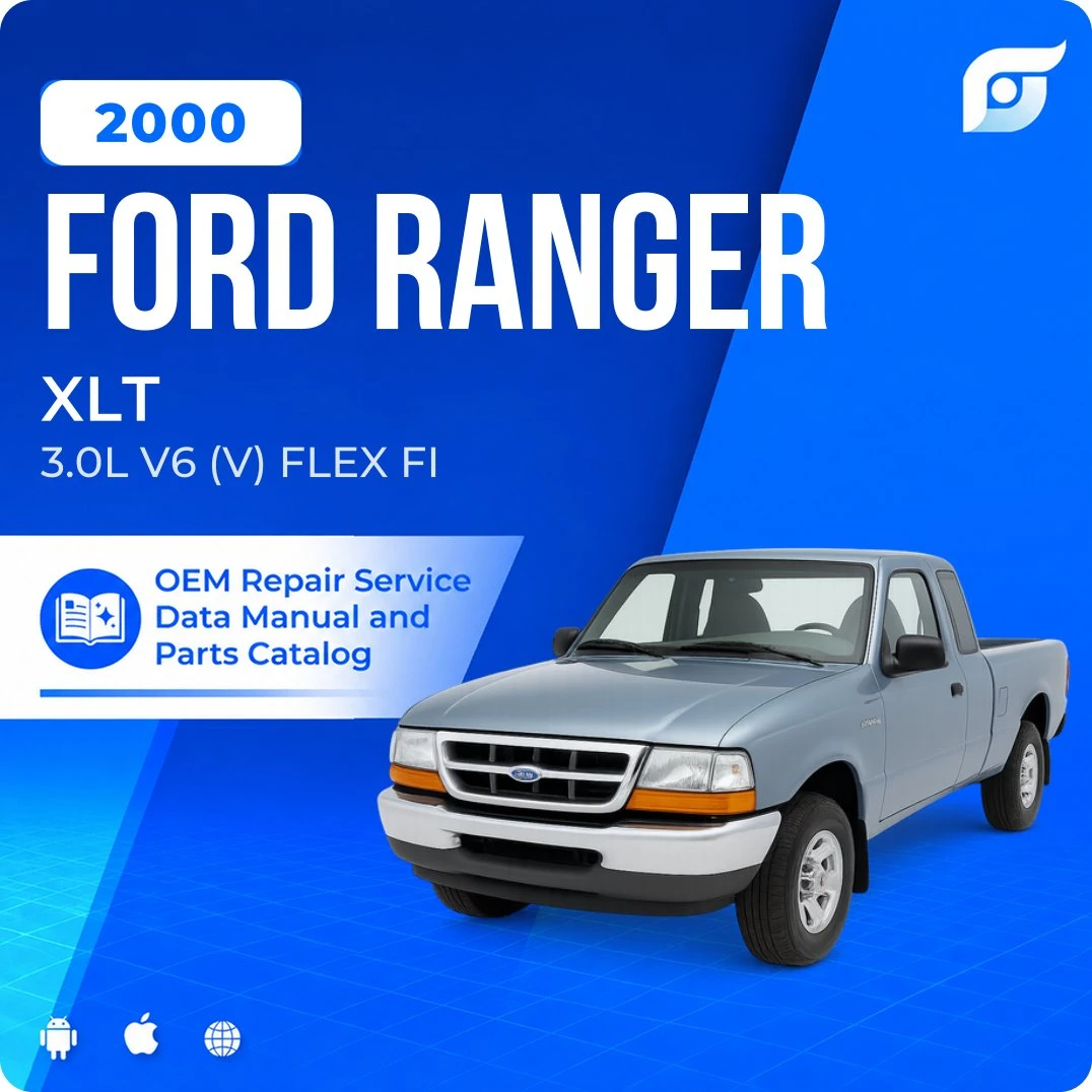 2000 Ford Ranger XLT - OEM Repair Service Manual