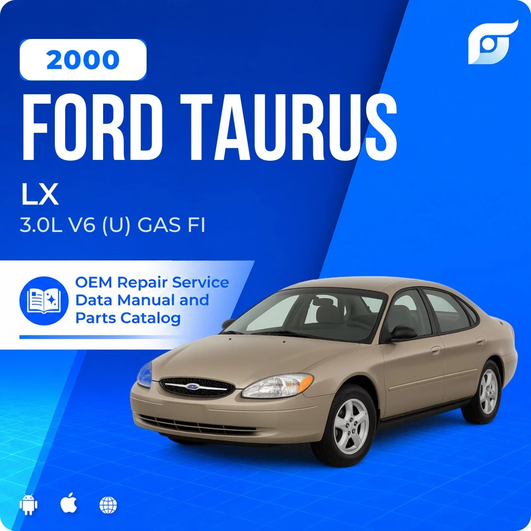 2000 Ford Taurus LX - OEM Repair Service Manual