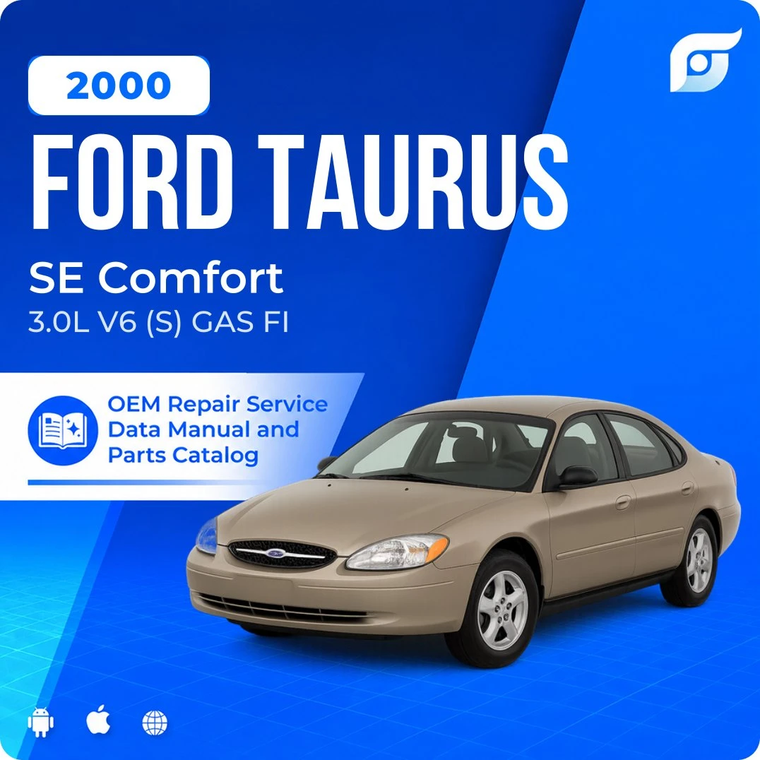 2000 Ford Taurus SE Comfort - OEM Repair Service Manual