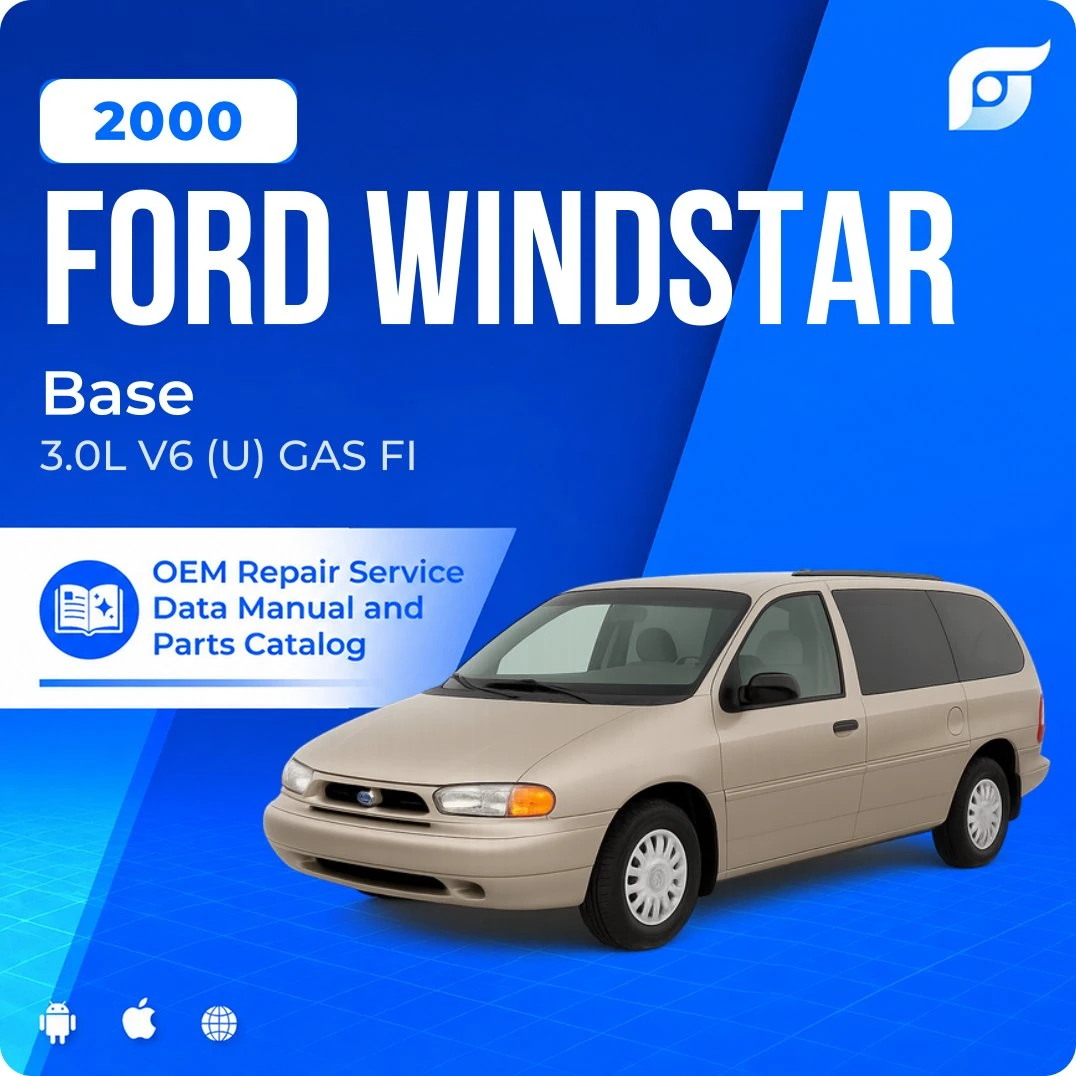 2000 Ford Windstar Base - OEM Repair Service Manual